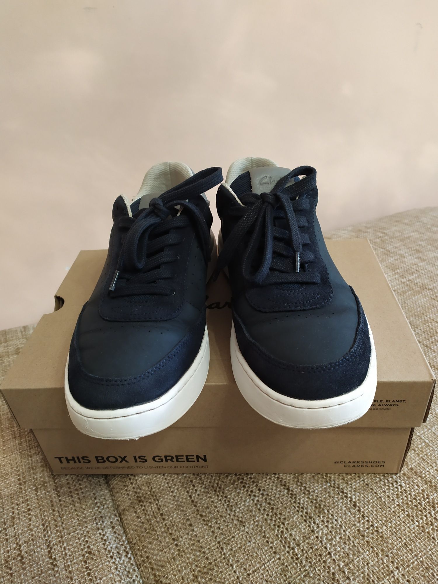 Классные мужские кроссы Clarks 41''5 размер