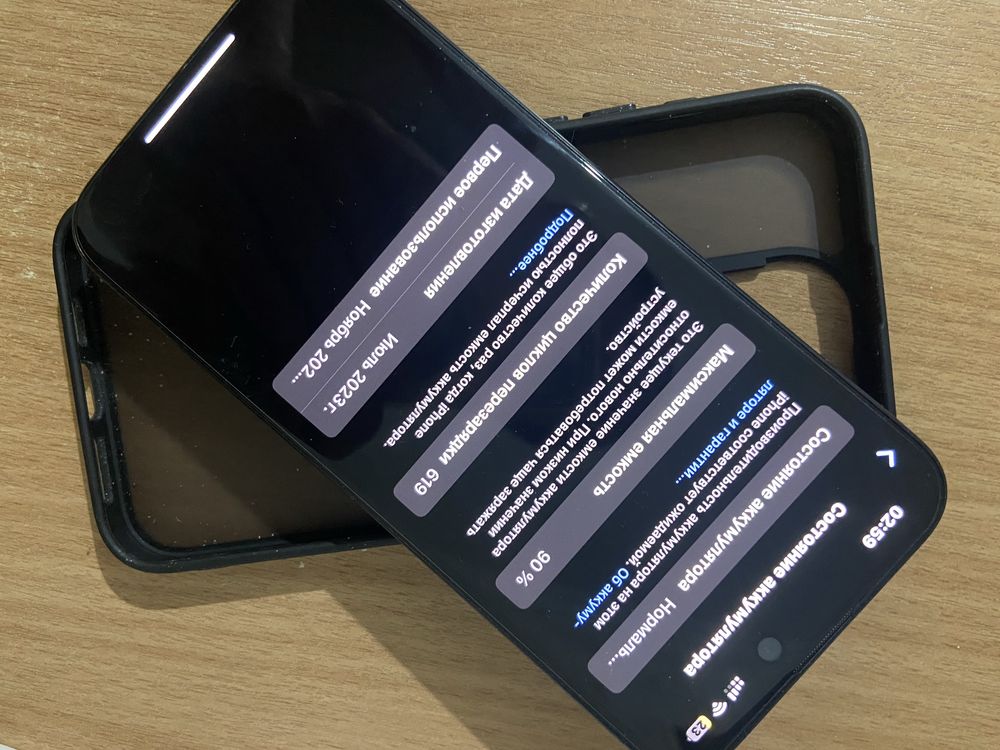 Iphone 15 pro max 256 gb 90% емкость батарея.