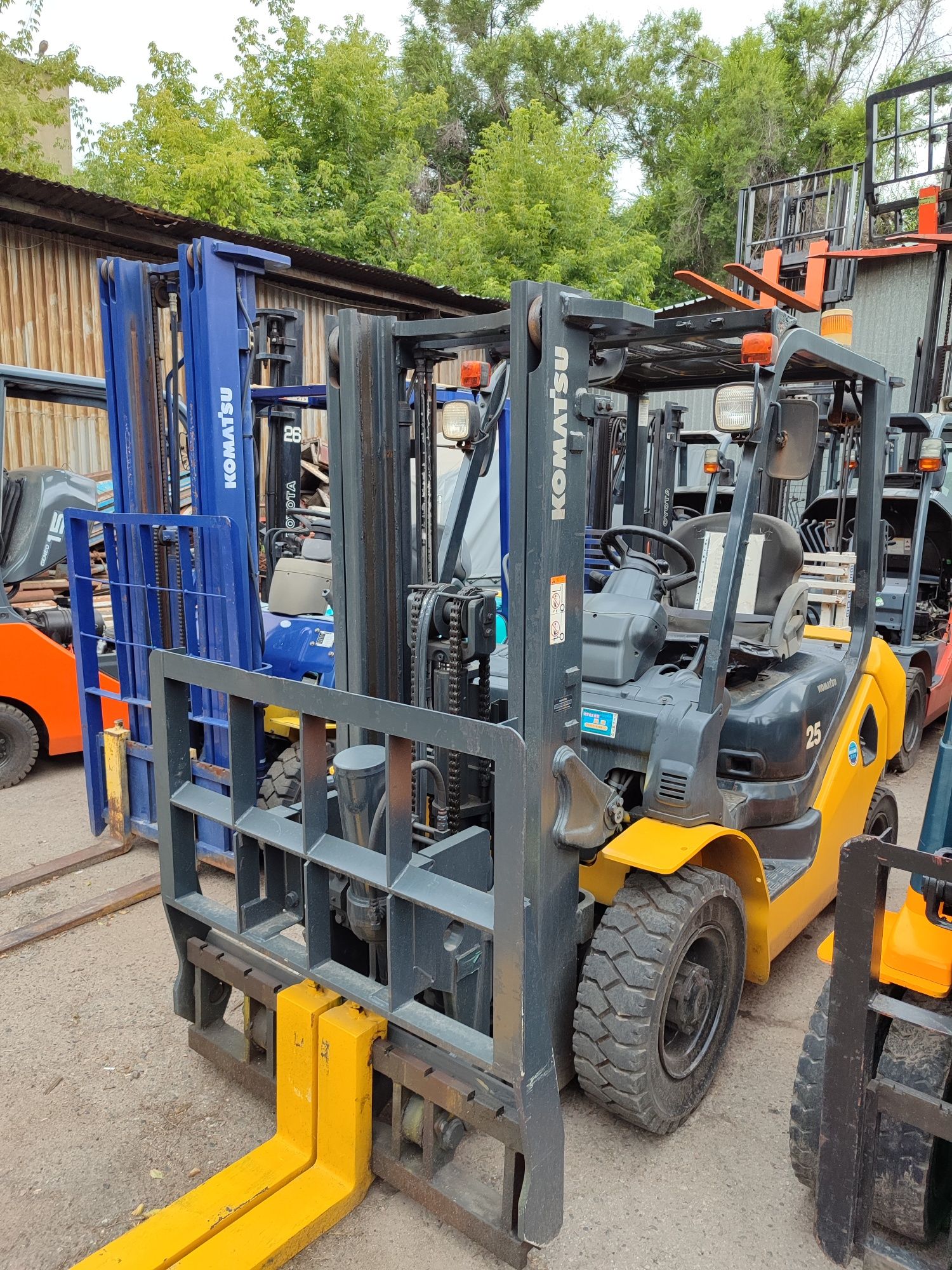 Японские складские погрузчики Komatsu/Toyota Свежепригнаные из Японии