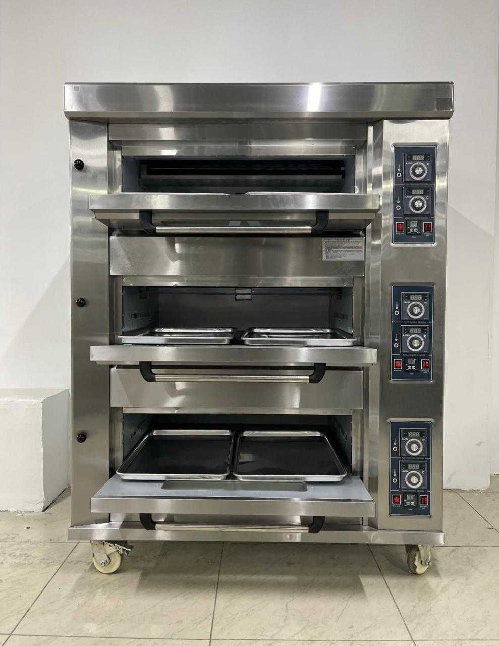 Жарочный шкаф 3 ярус 6 лист газовый QMD-60