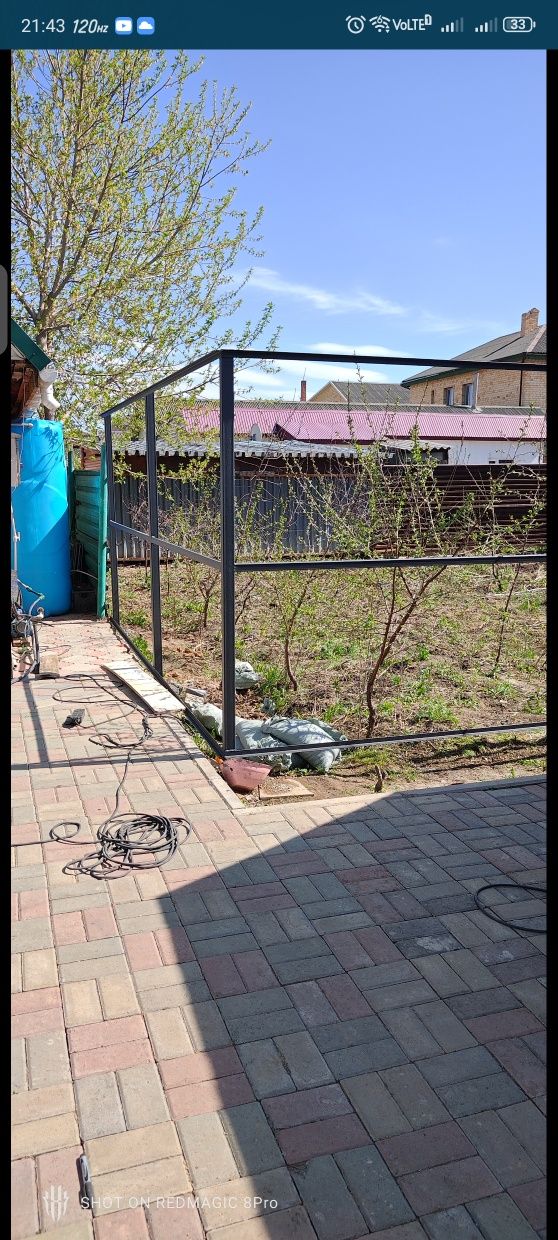 Профлис забор, ограждение, ограждение участков, забор на дачу, заборы