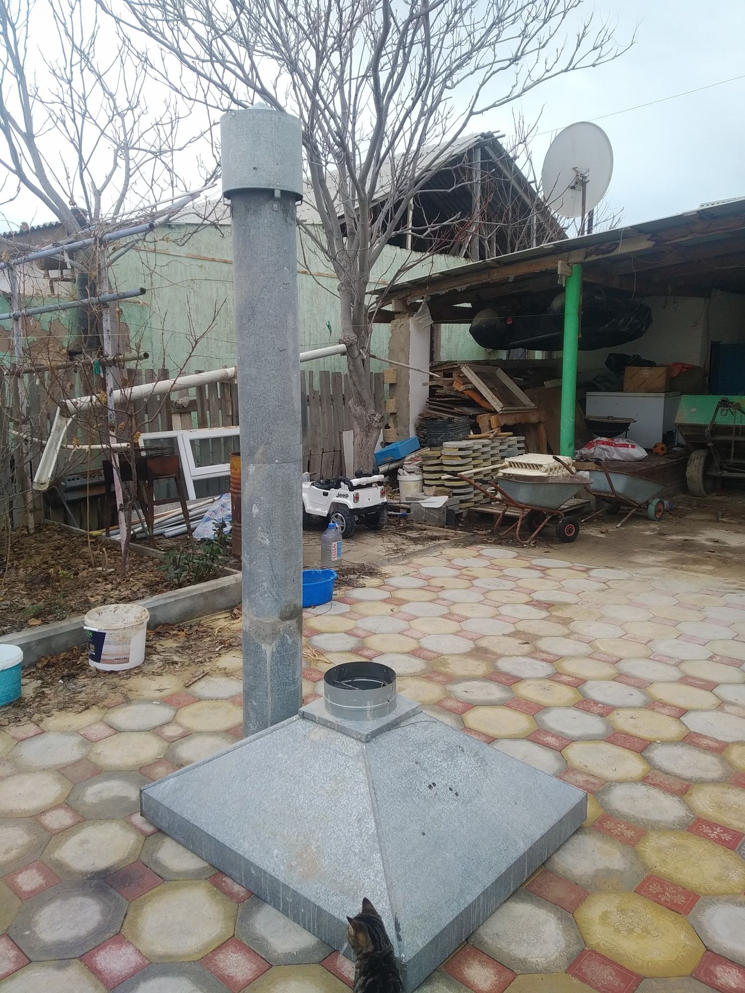 Вытяжка труба оцинкованная