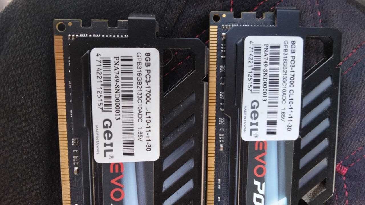 Оперативная память Geil EVO POTENZA DDR3 Тактовая частота: 2133