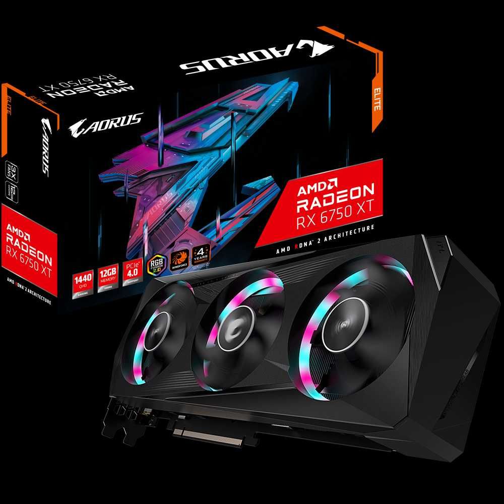 Продам Видеокарту RX 6750 AORUS XT