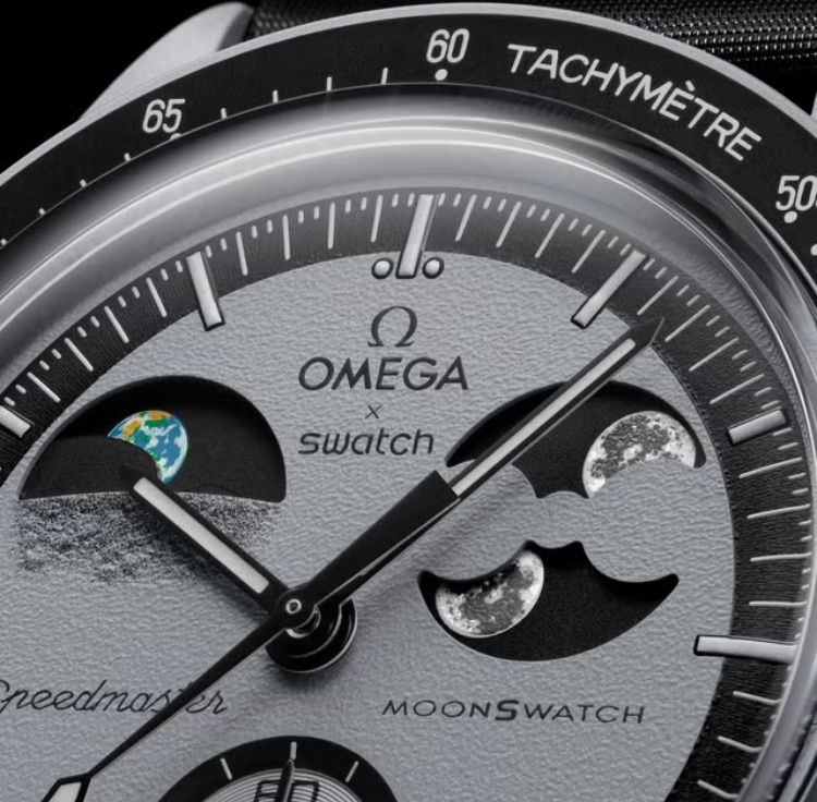Omega & swatch mission to the moon speedmaster