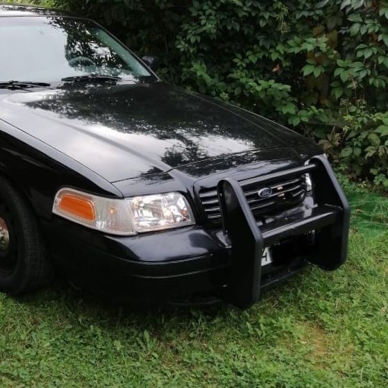Защита бампера Таран Кенгурятник police crown Victoria