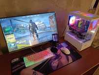 Игравой сетапI5 10600kf +GTX 1660 super +200hz Моника +мышка VXE