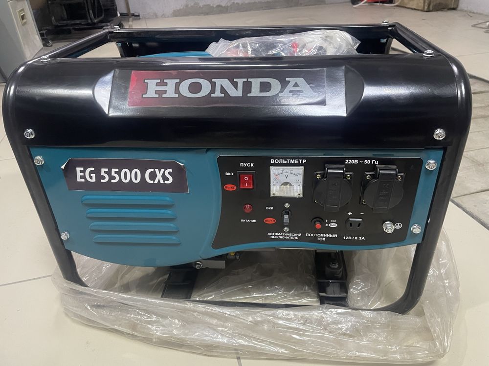 Бензиновый генератор HONDA 5.8 kw.