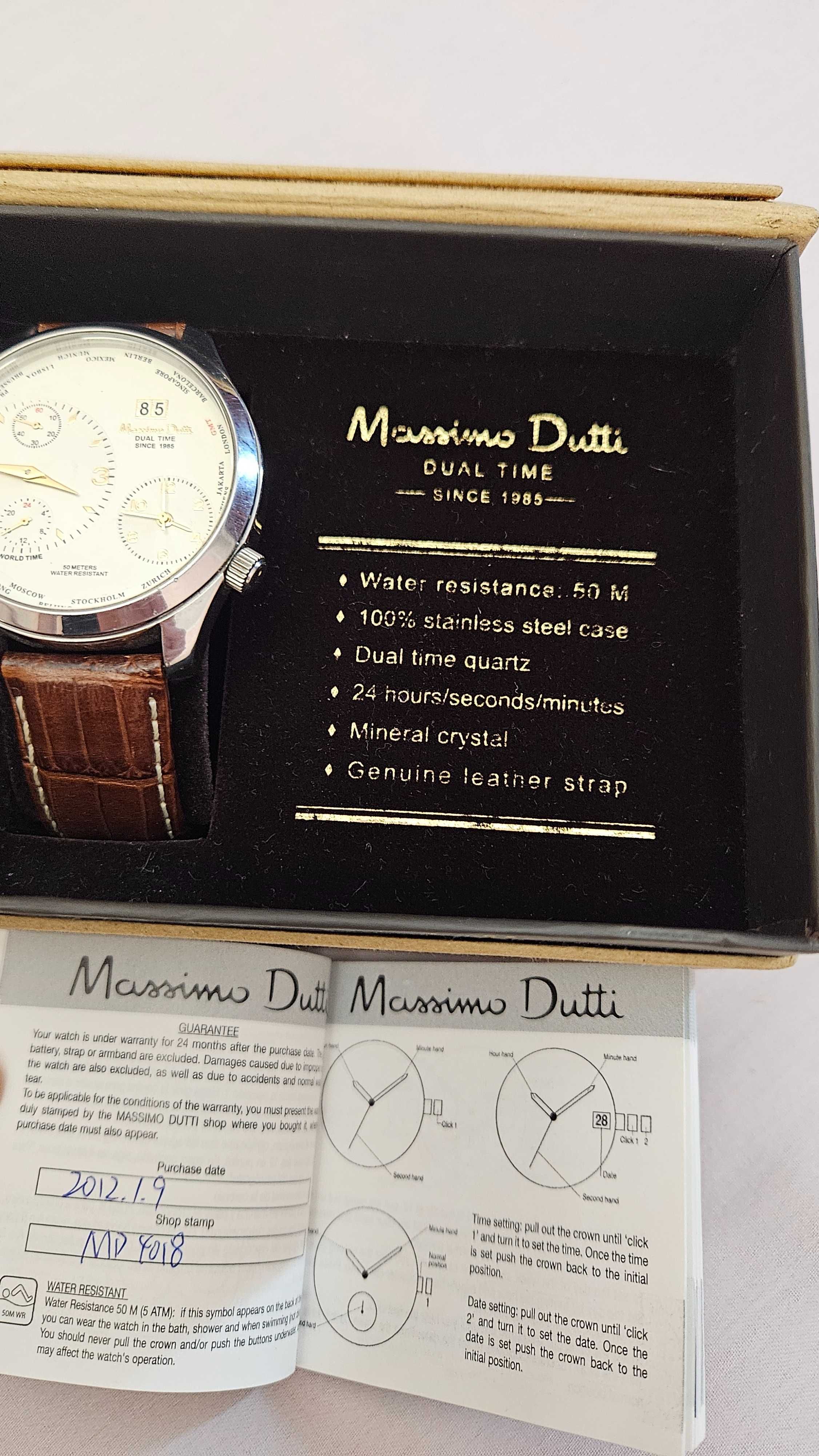Мужские часы massimo dutti оригинал