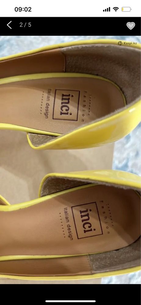 Продам женские туфли от INCI, 39 размера