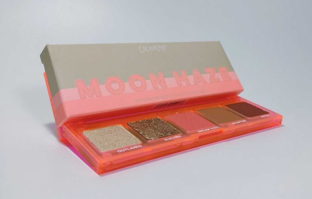 Палетки теней от ColourPop – Colour Vision, Neon Gaze, Moon Haze