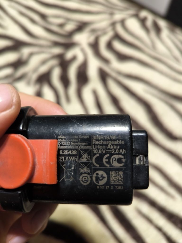Metabo аккумулятор 10.8v