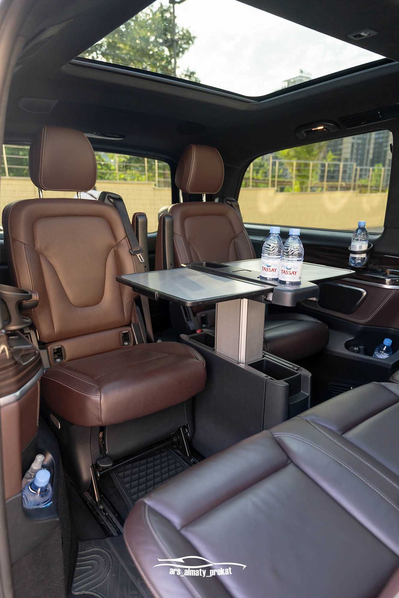 Аренда прокат авто  с водителем минивэн V class,Viano,Vito