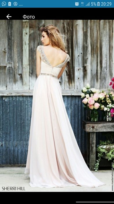 Платье Sherri Hill. Вечернее платье. Свадебное платье