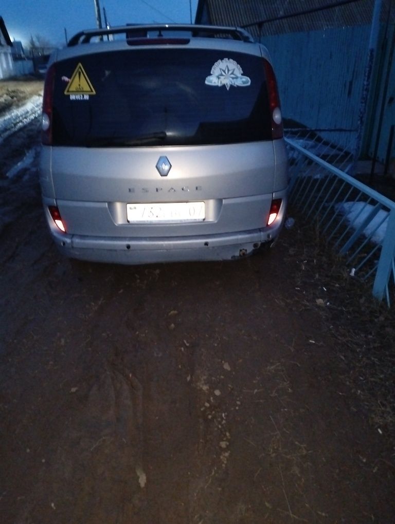 Рено эспейс 4 газ бензин