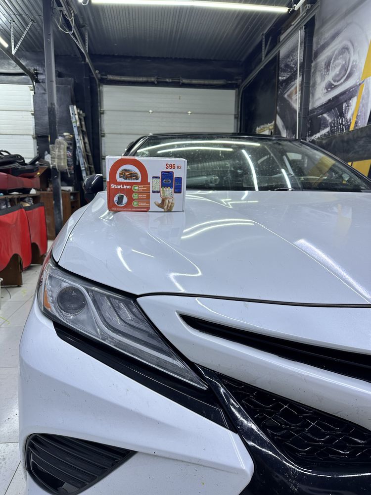 Установка автосигнализации , автозапуска , Starline