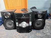 Музыкальный центр Panasonic SA-VK470 (5 дисков, караоке, AUX) - срочно