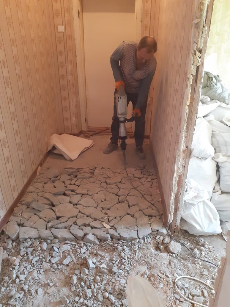 Разрушение стен и перегородок