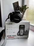 Продаю фотоаппарат Canon EOS 1100D + объектив 18-55mm