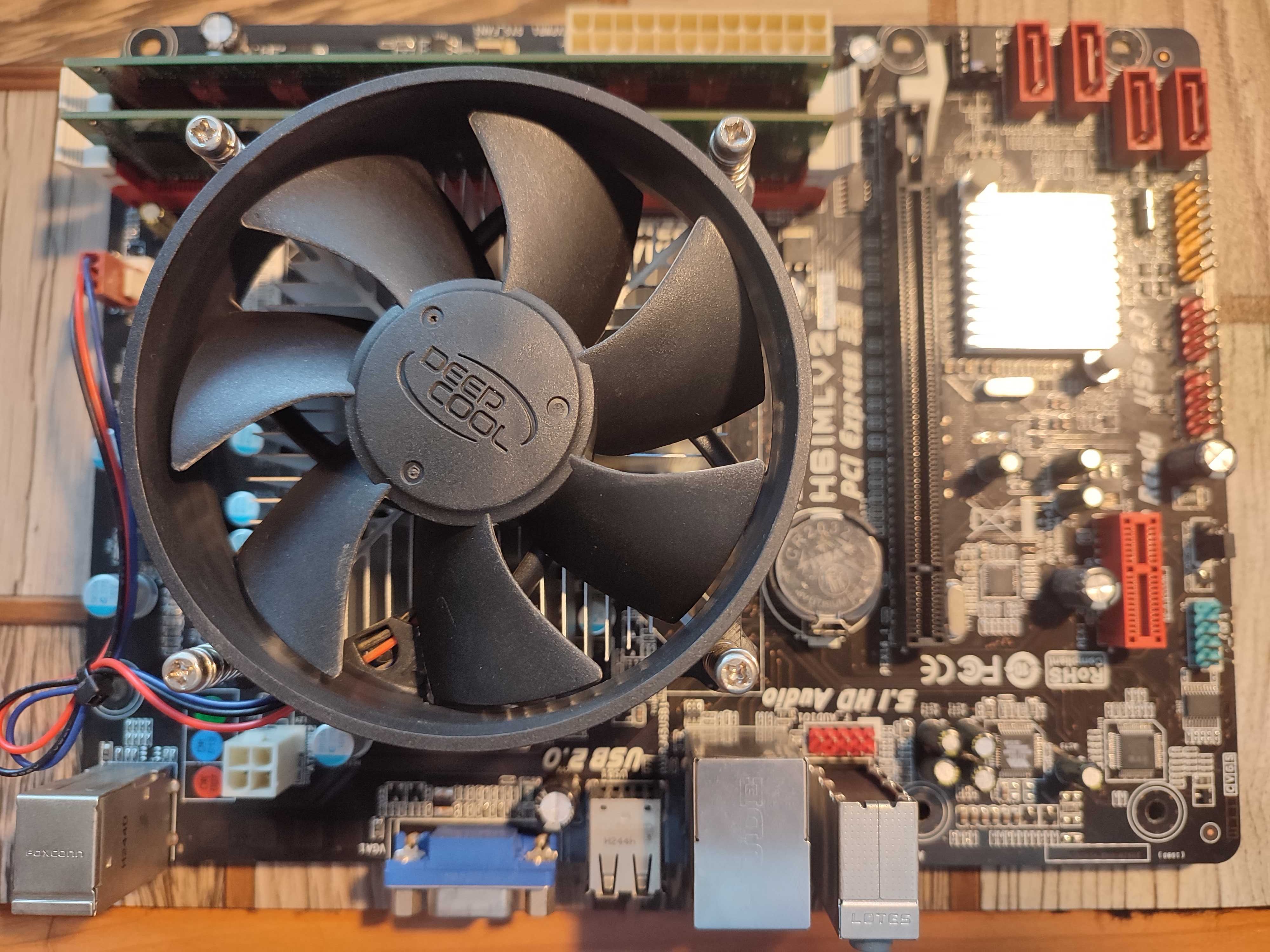 Материнская плата B360M-HDV+ 8600K + 16G DDR4 2666 + Охлад и другие
