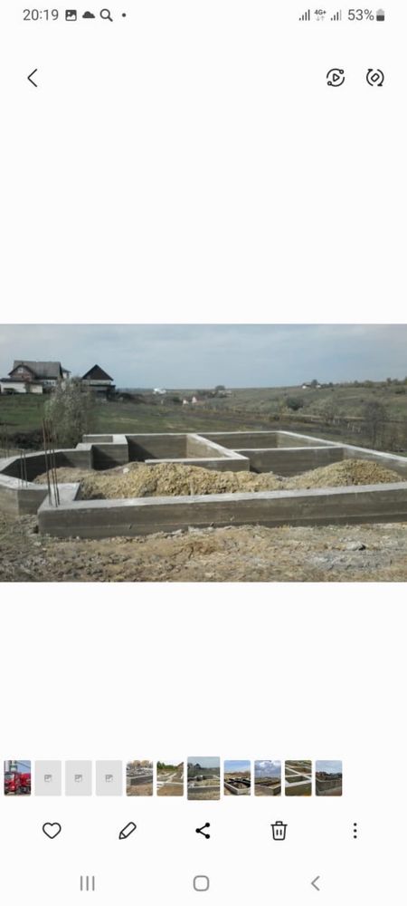 Залиааем фундамет со своей апалубкои