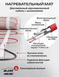 Электрический теплый пол 10м2