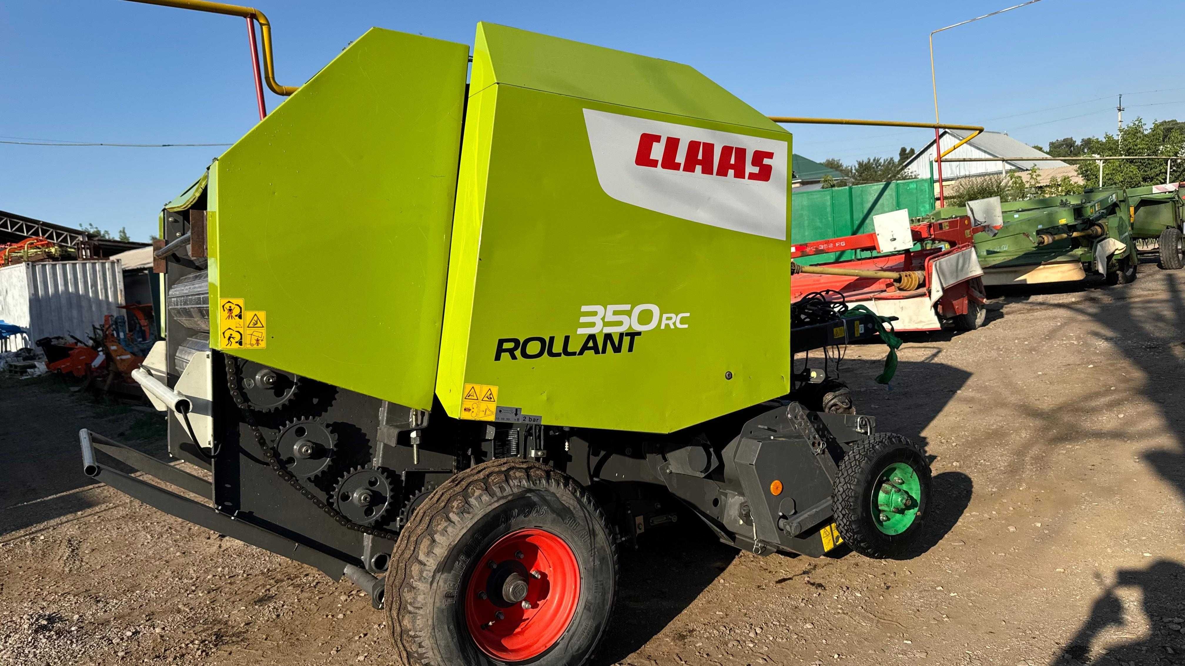 Пресс-подборщик Claas Rollant 350 RC, 2014 г.в. — как новый!