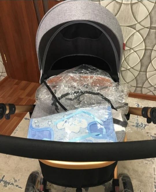 Срочно почти новый коляска сатылады.29000
