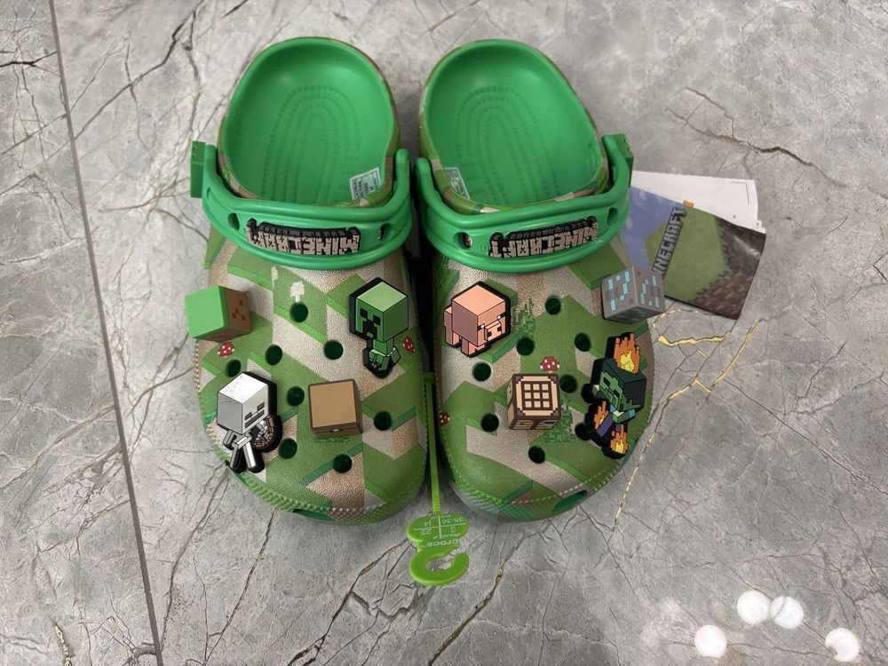 Сабо Crocs Minecraft оригинал