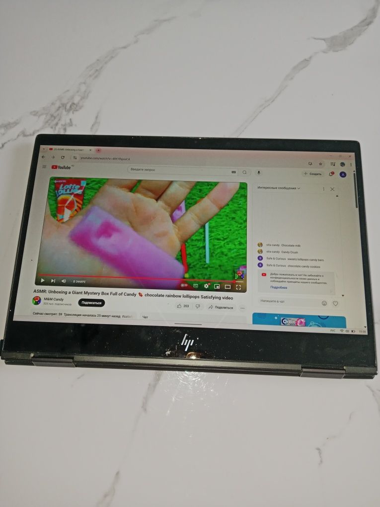 Продамноутбук оригинал HP Envy X 360 сенсорный в отличном состоянии.