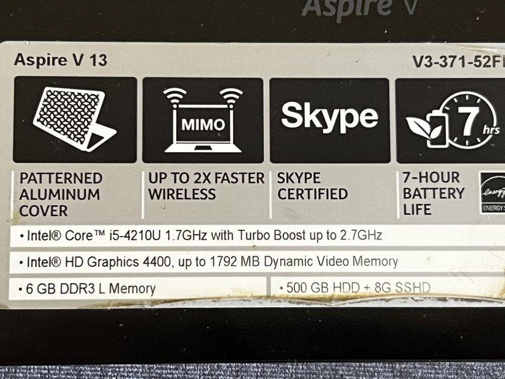 Acer Windows 10 pro