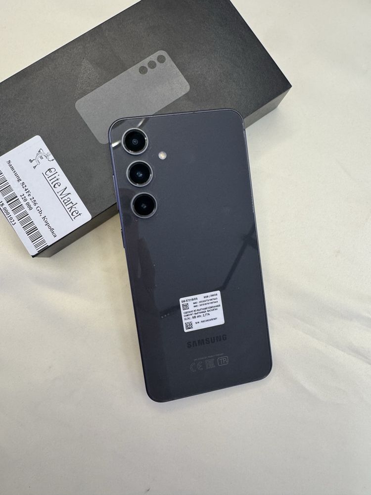 Galaxy S24 Fe 256 Gb | KASPI 0-0-24