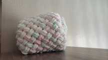 Плед для новорожденных из alize puffy