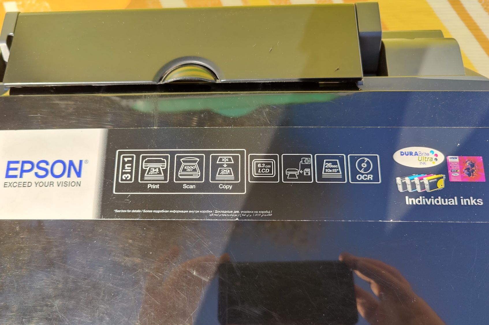 Струйный принтер МФУ Epson Stylus TX400