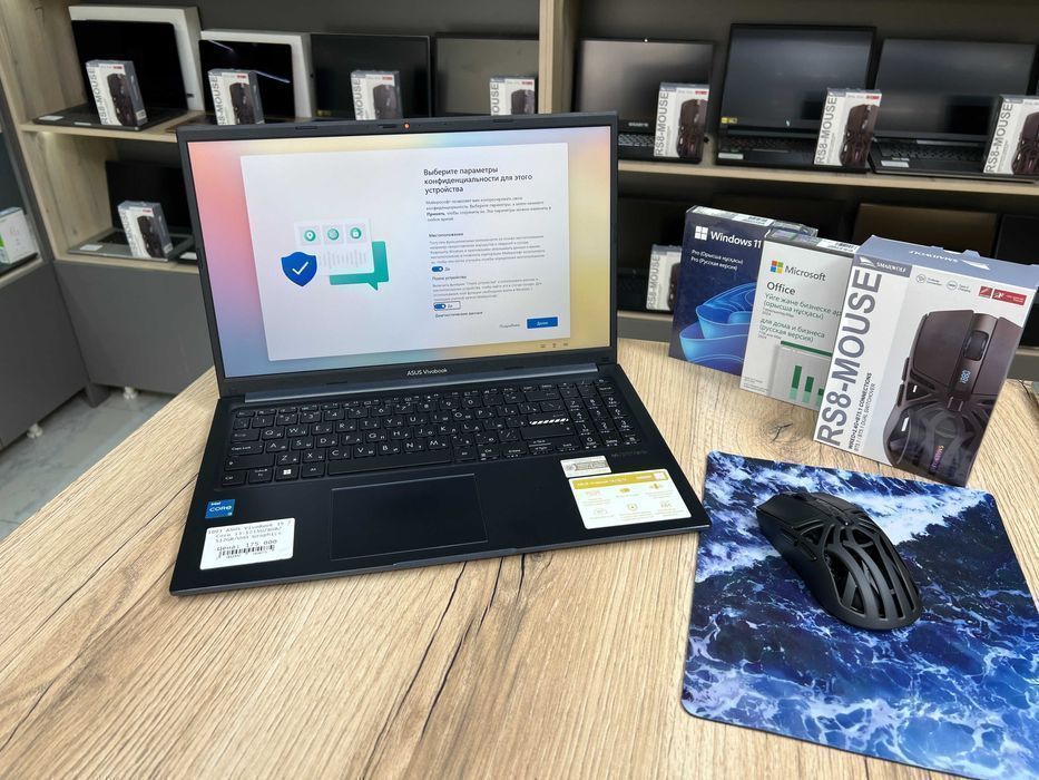 ASUS VivoBook 15 • Core i3‑1215U • 8G • 512G - надёжный Ноутбук-и