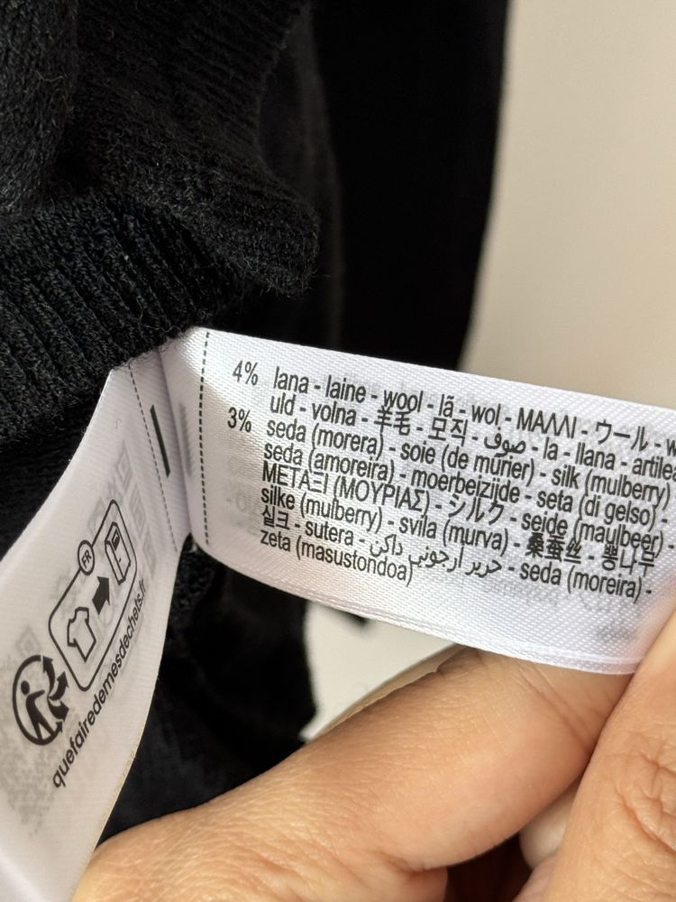 Кофта Zara с шелком в составе