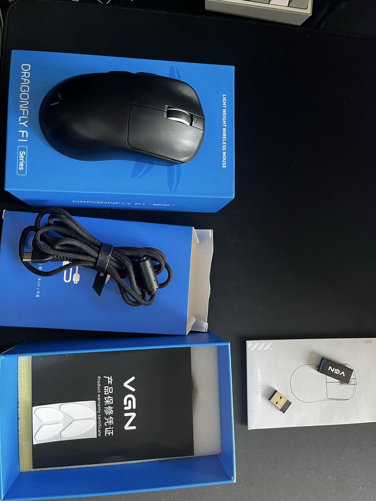 Игповая мышь vgn f1 dragonfly pro max