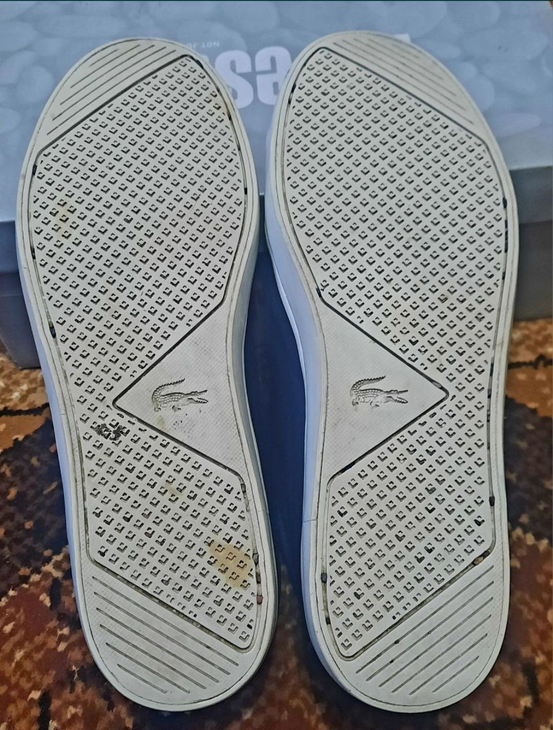 Кроссовки Lacoste, Вьетнам, оригинал, кожаные, размер 41-42