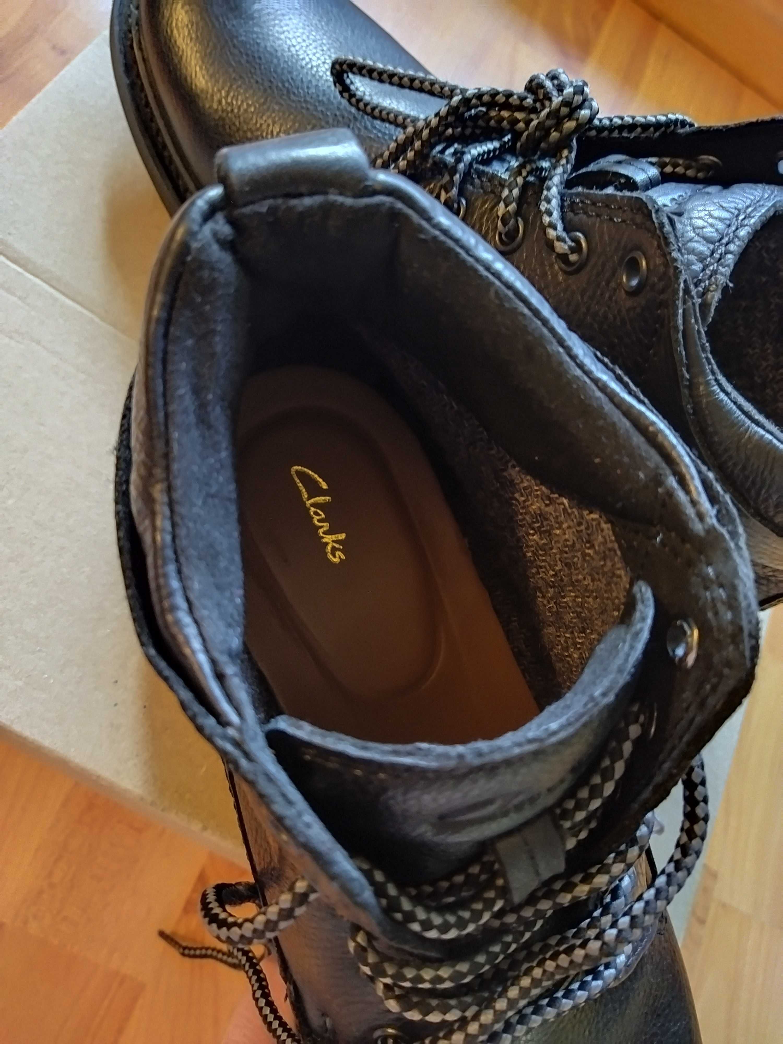 Ботинки Clarks (Великобритания),кожа,оригинал,новые,р-ры 40,41 и 43