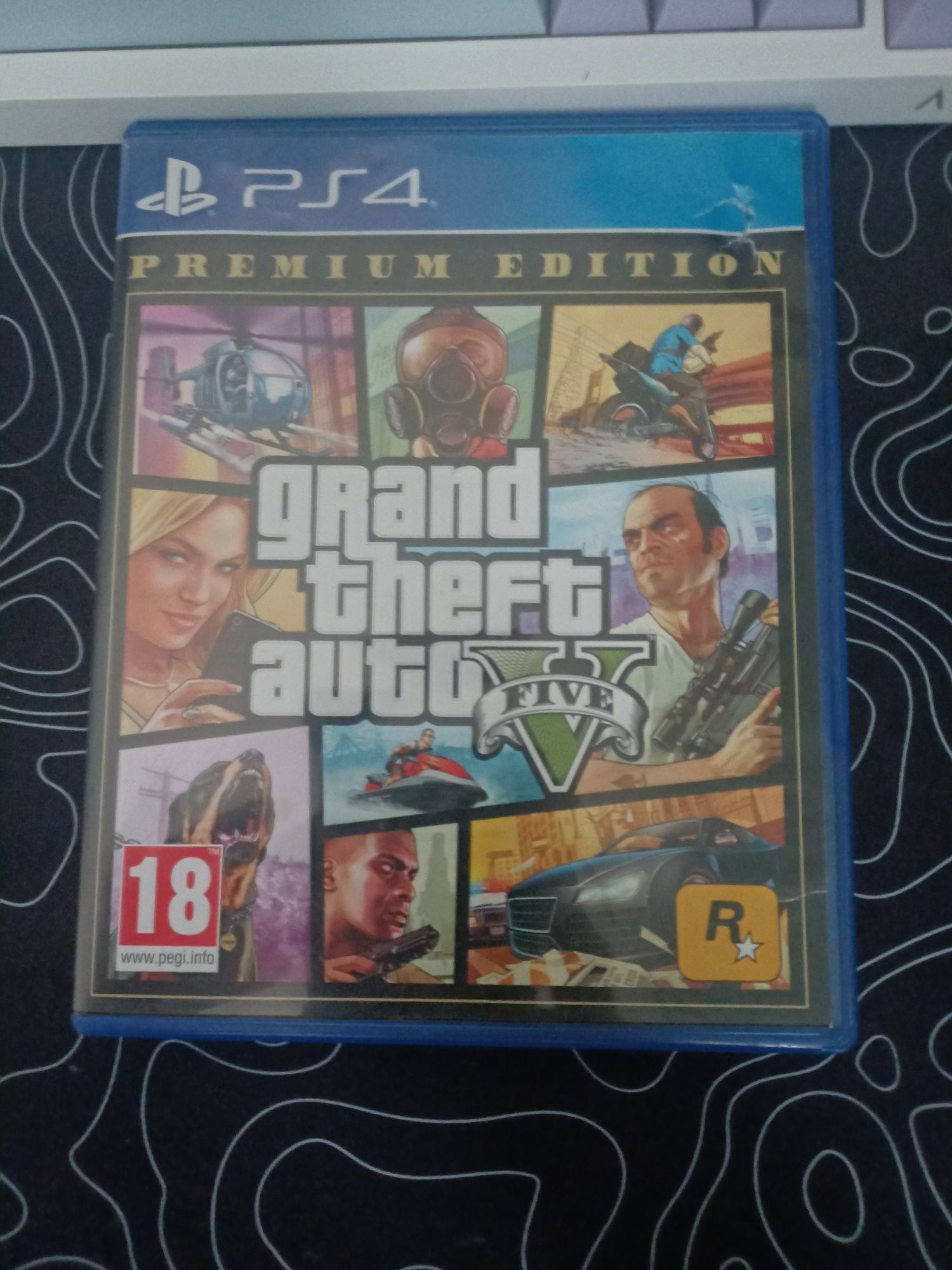 Диск для пс 4 GTA 5