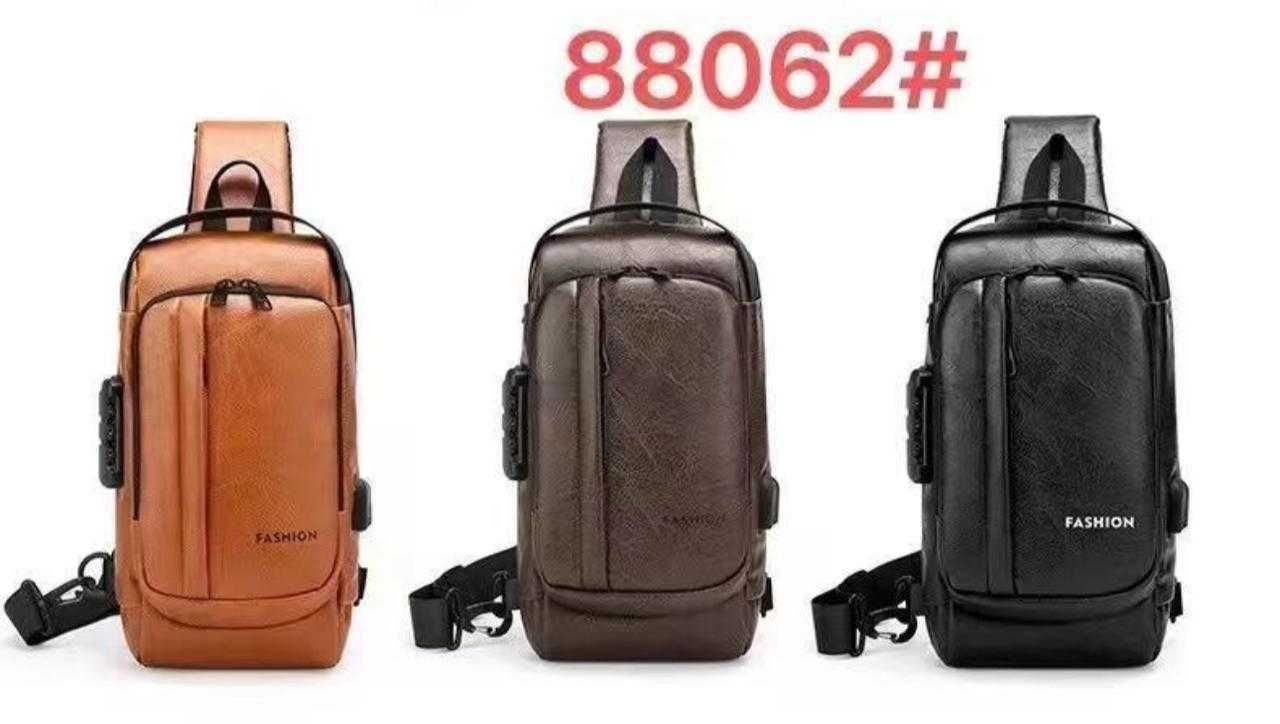 Сумка барсетка через плечо, бананка (8818)