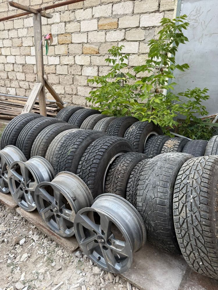 Продам шины разные и диски