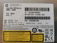 Dvd привод HP 9,5мм