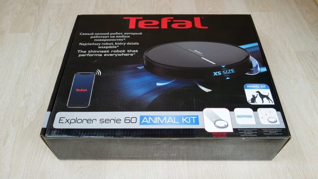 Робот пылесос Tefal Explorer Serie 60