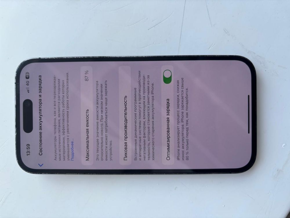 Iphone 14 pro 128 гб 87%