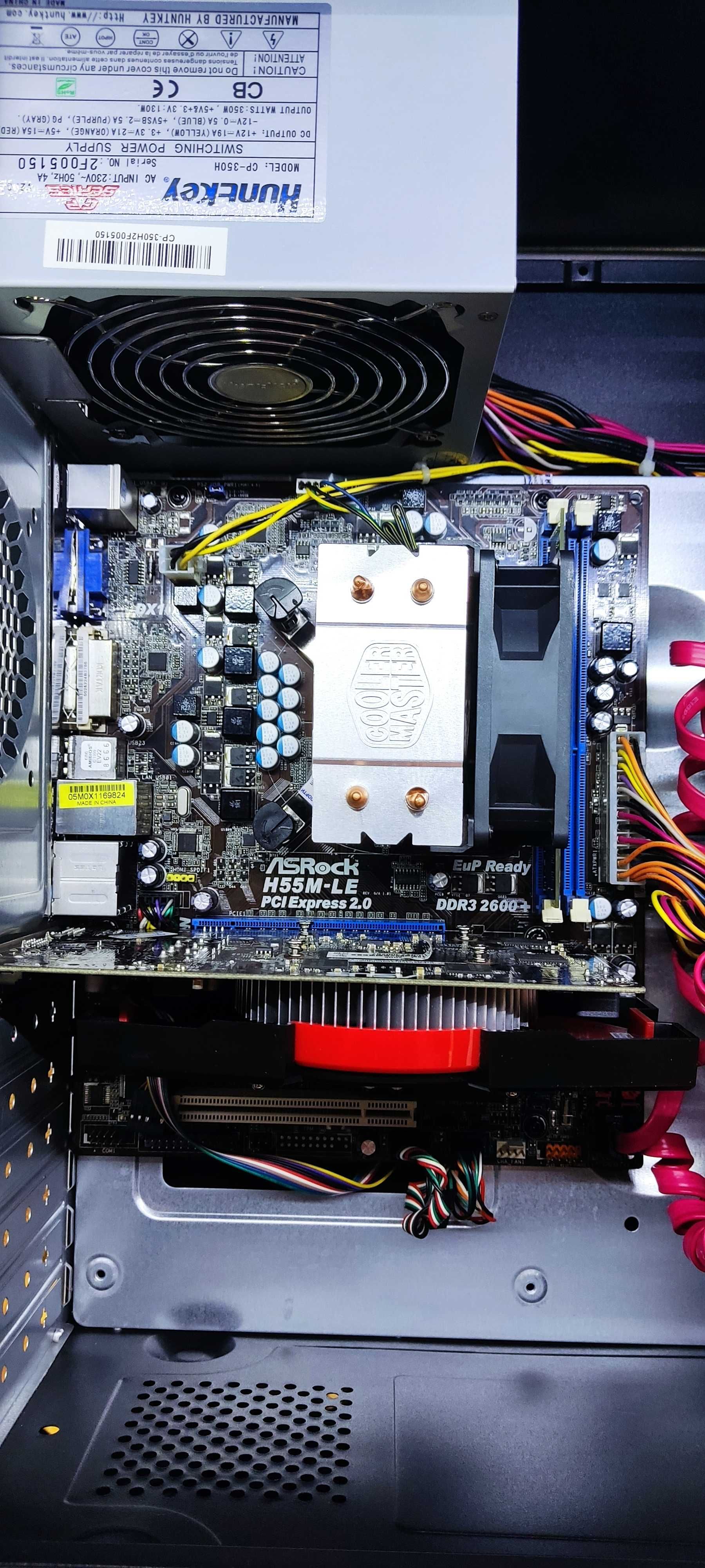 i7 X3440\RAM 8GB\GTX 650 2GB DDR5\SSD 120GB\HDD 320GB