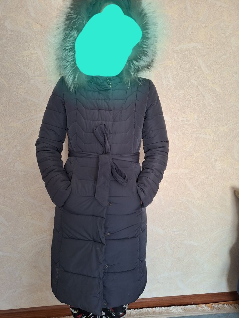 Пуховик женский тёплый