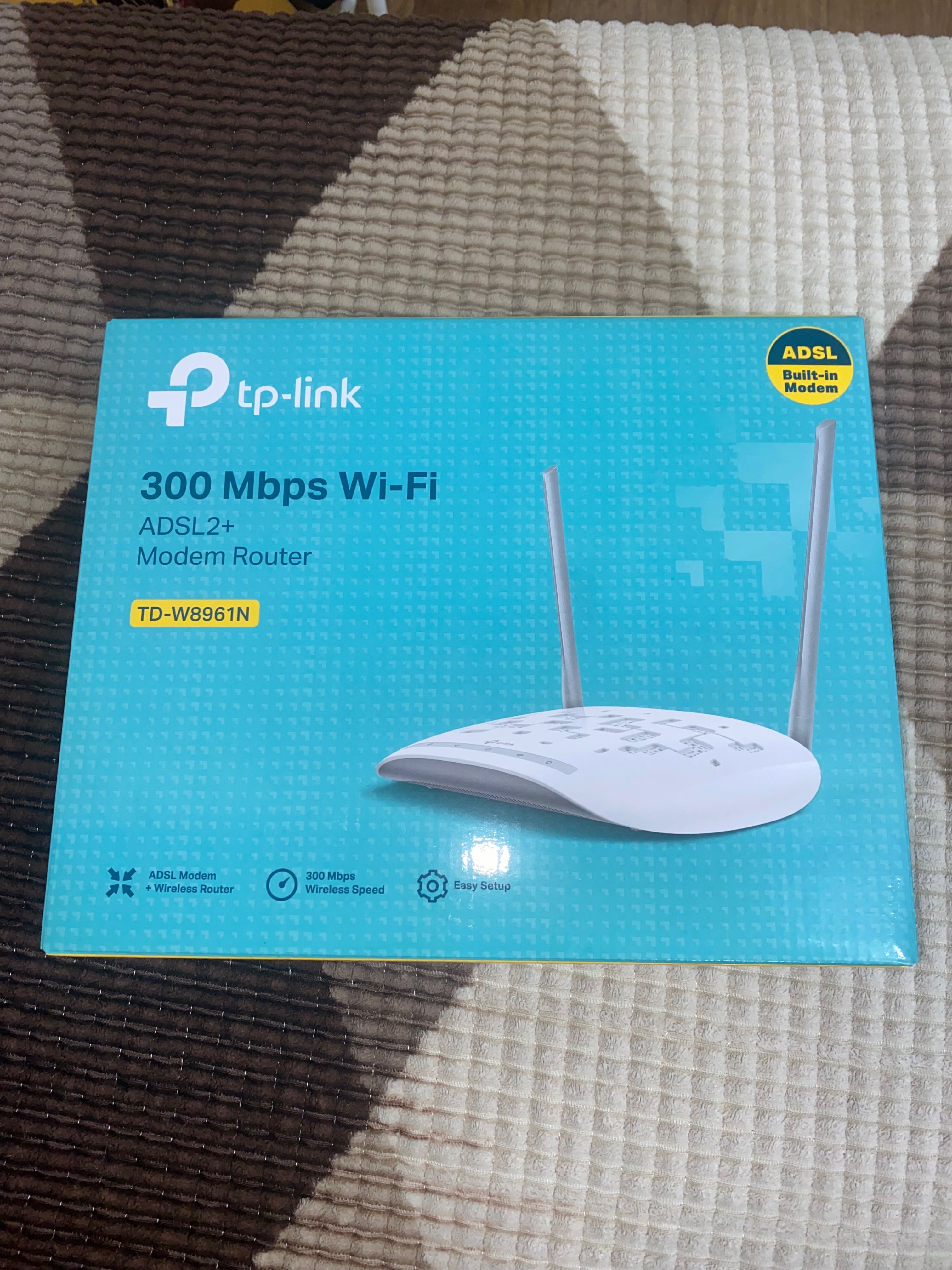 TP-LINK, Почти новый модем