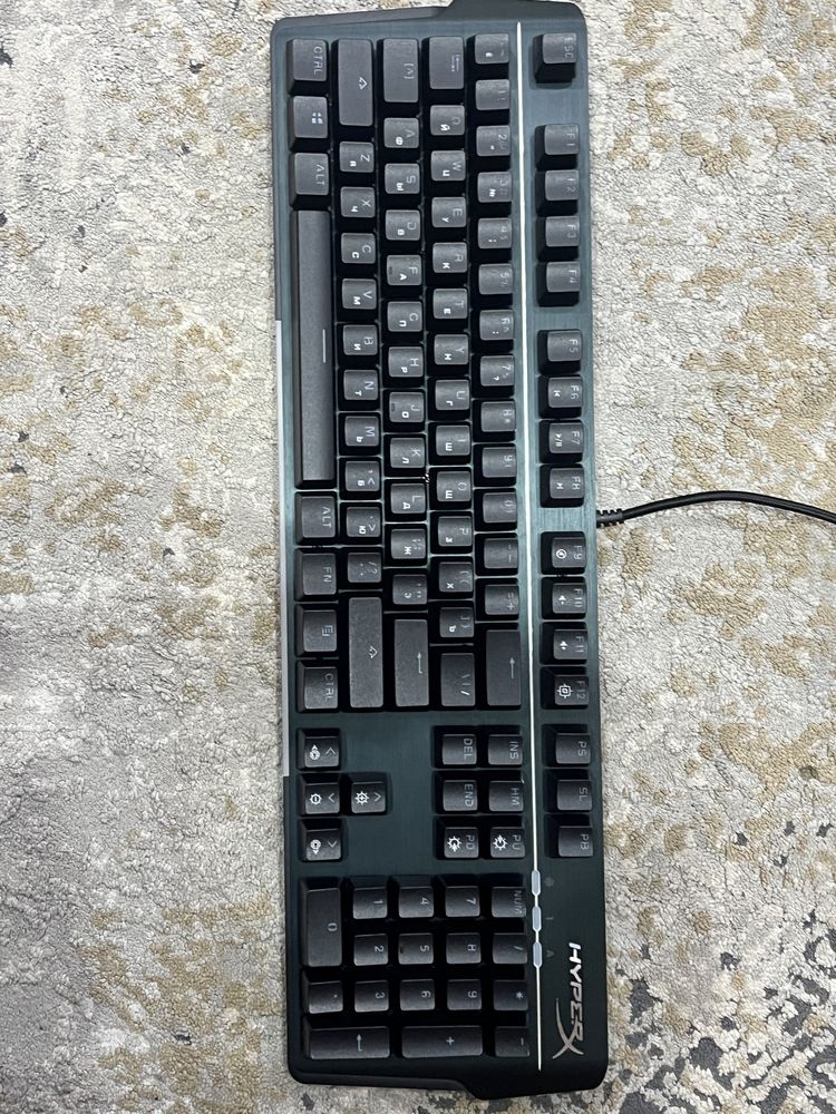 Клавиатура hyper x alloy mkw100 новая
