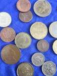 Подам монеты Англии  и Евросоюза  до 2005 г